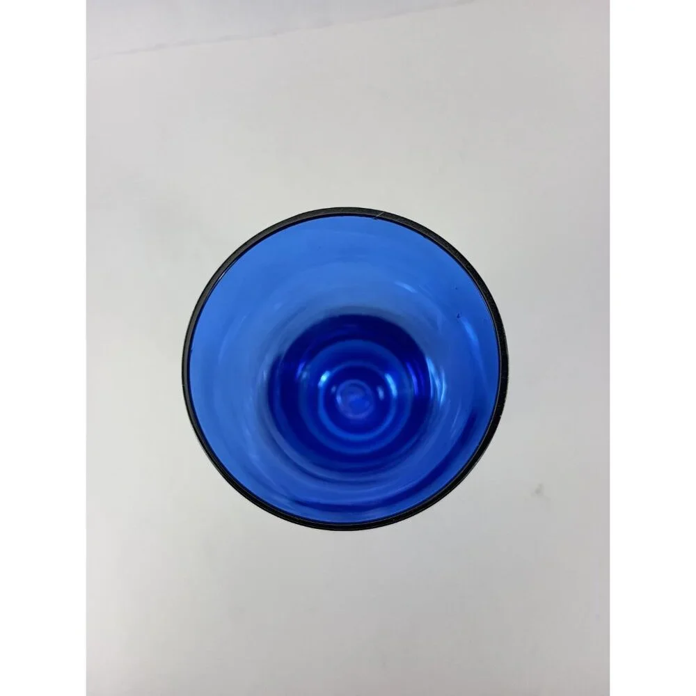 Blue Cobalt Glass Vase 10